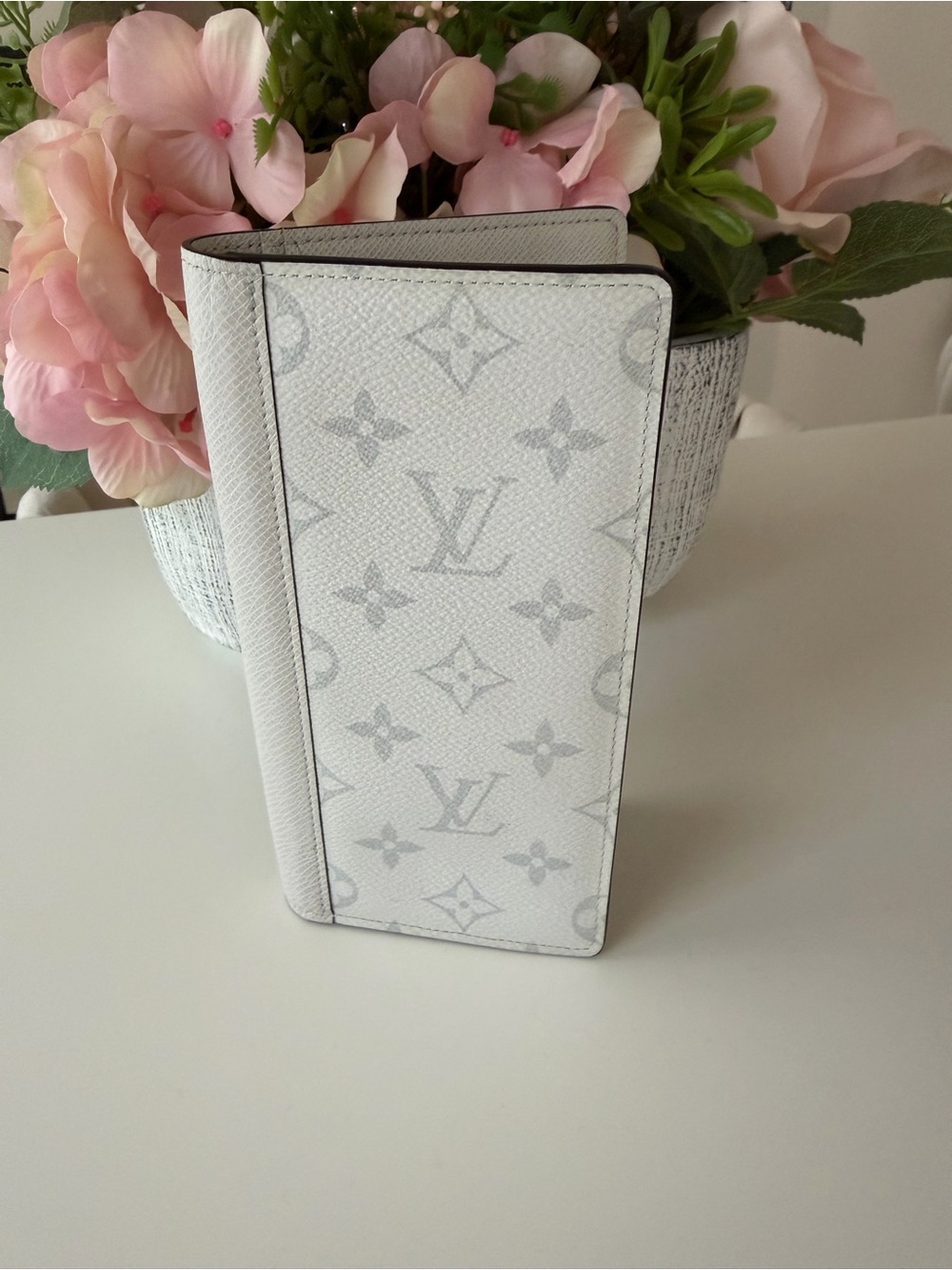 Authentic Louis Vuitton Brazza Wallet Monogram Eclipse